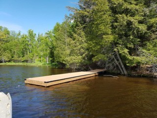8ft x 30ft Floating Pontoon Dock in Lake Manitouwabing.jpg